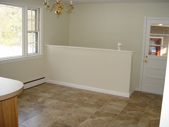 New lighting and tile floors