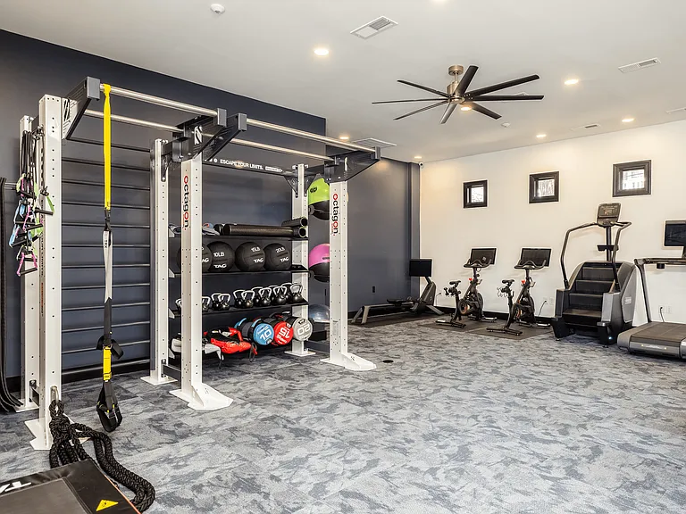 BRAND NEW 24-Hour Cardio and Strength Training Fitness Center with Peloton Bikes and Row Machine