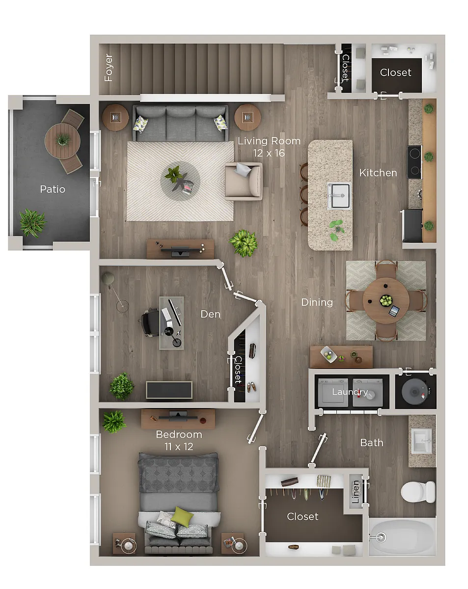 Floor plan B- Classic w/Garage
