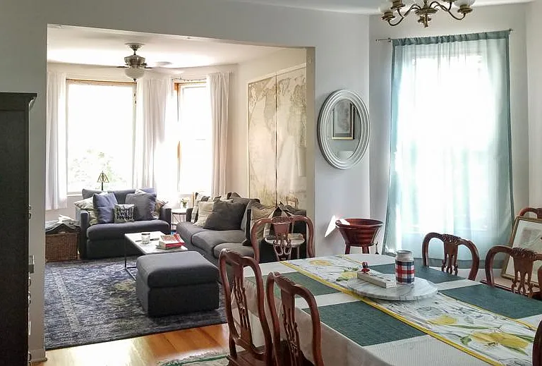 Dining Room and Living Room (furnished)