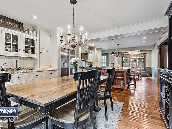 View of gourmet kitchen