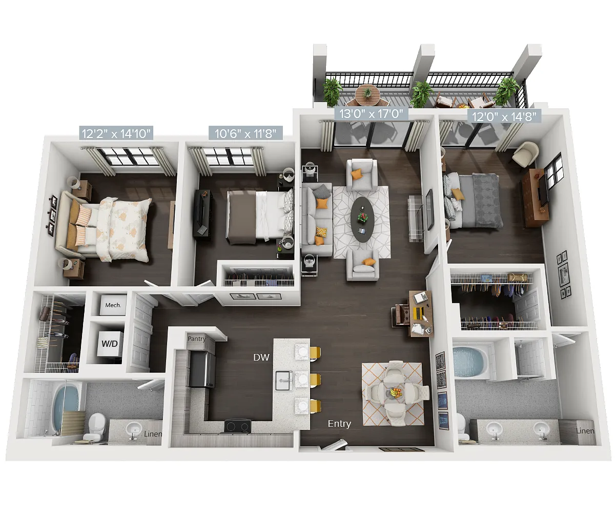Floor plan C1_1539