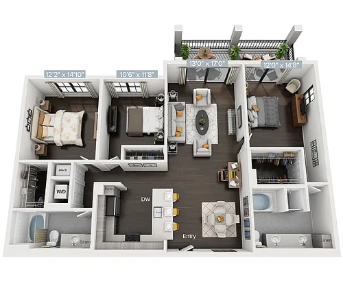 Floor plan C1_1539