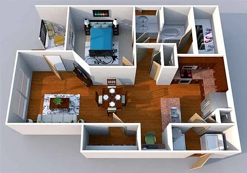 Floor plan Isola Bella