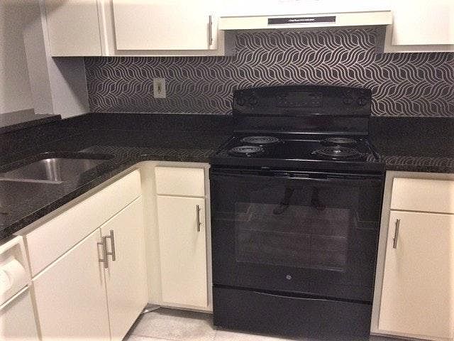 Kitchen with Granite Countertops