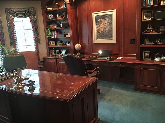 Office with large closet