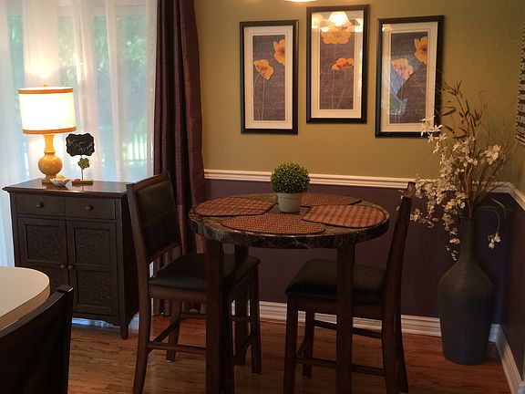 Newly Stained Hardwood Floor