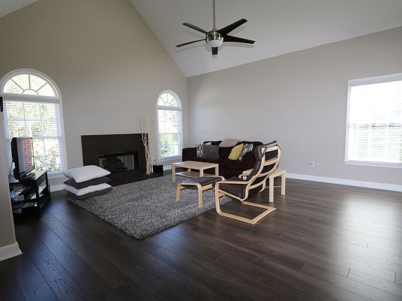 Living with vaulted ceiling