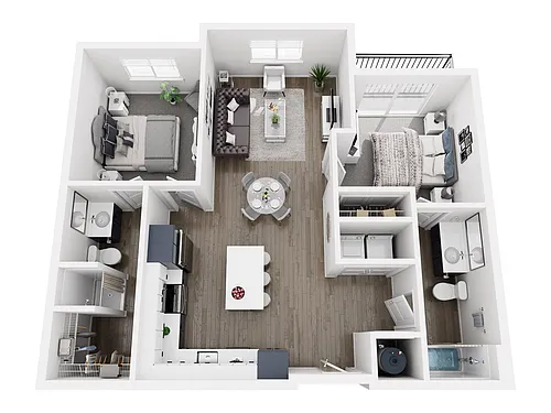 Floor plan B2
