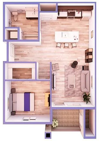 Floor plan Cacti