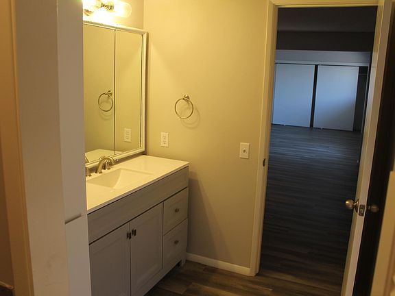 Master bath with all new fixtures and vanity