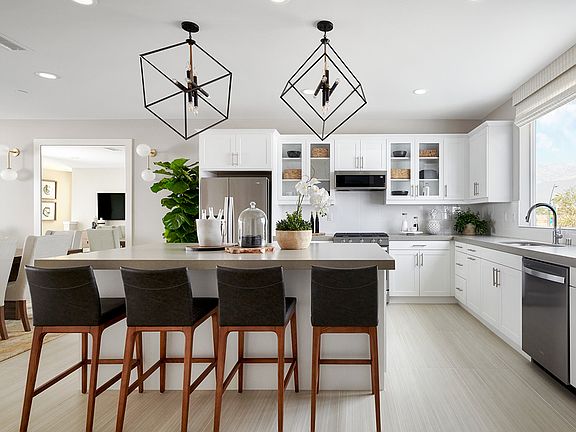 Tempo At The Resort Plan 3 Model Home Kitchen