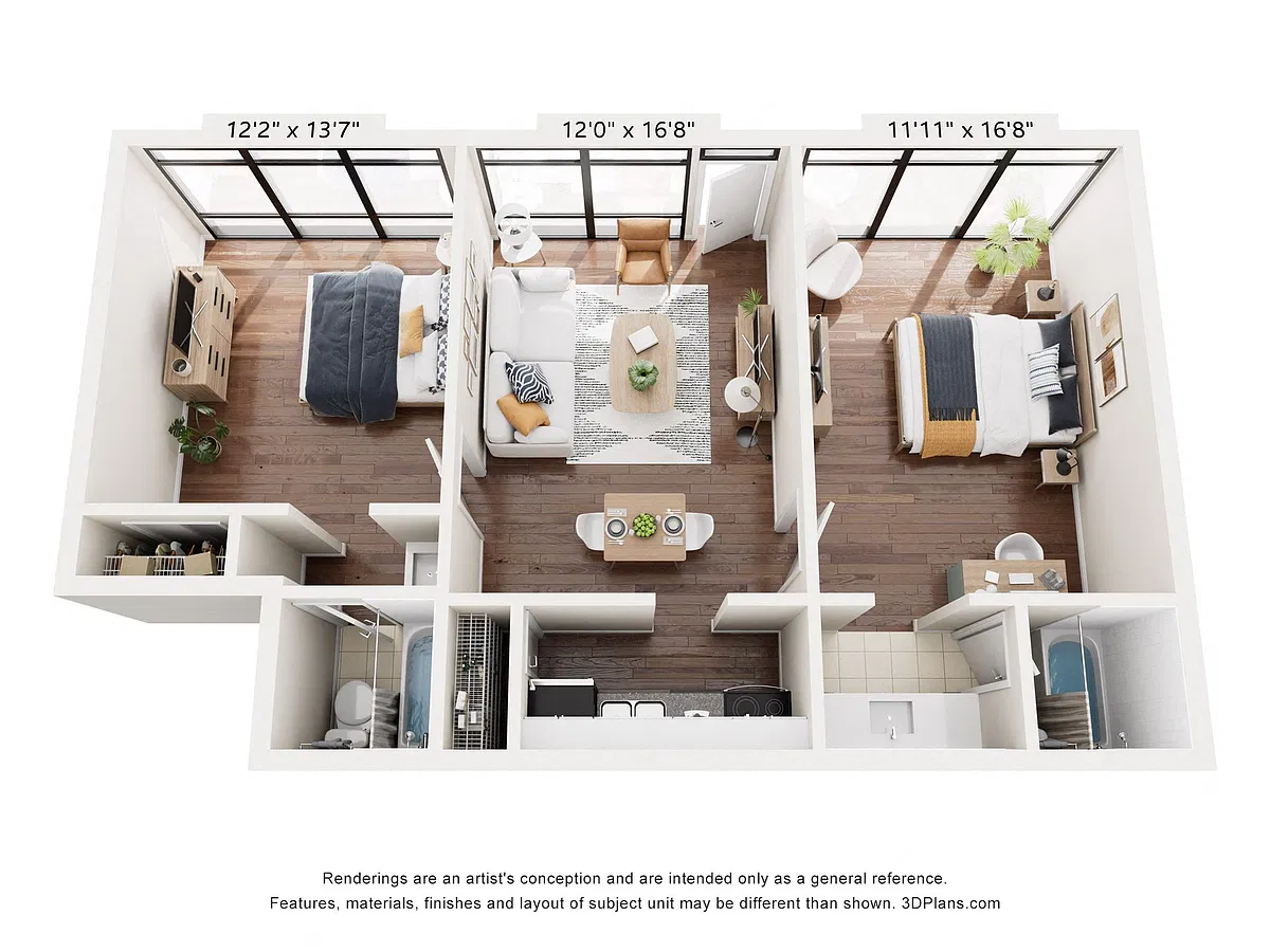 Floor plan B1