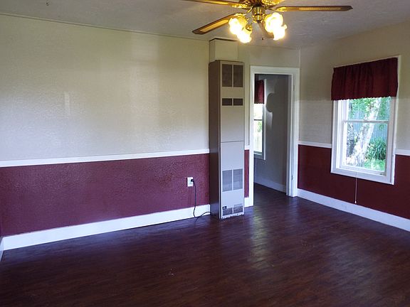 Living Room with gas furnace