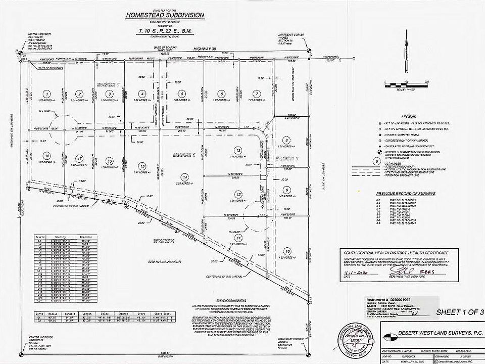 Homestead Subdivision