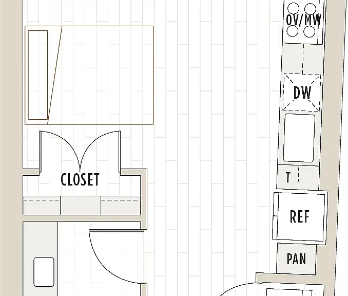 S2 | 0 Bed 1 Bath S2 | 0 Bed 1 Bath