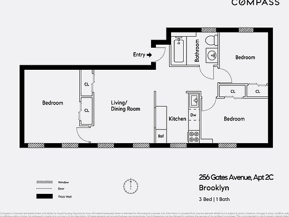 2nd image of 256 Gates Ave APT 2C