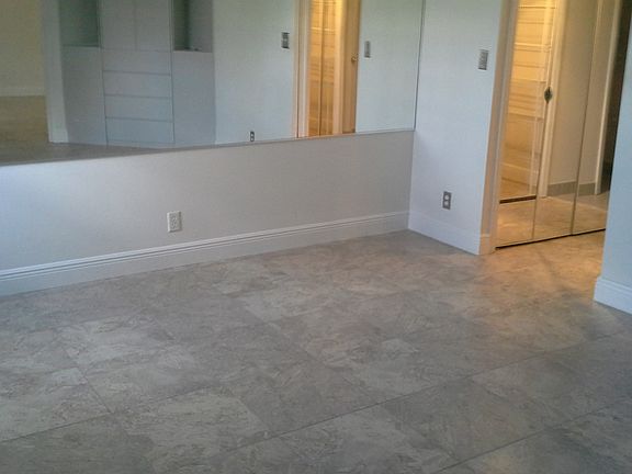 Master bedroom with new tile