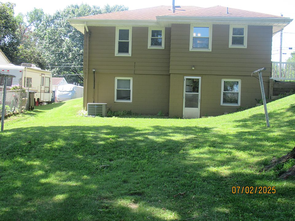 Back Entrance and backyard