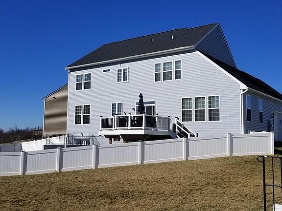 Fenced Rear Yard and Raised Deck