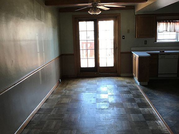 Dining room.  Open to deck