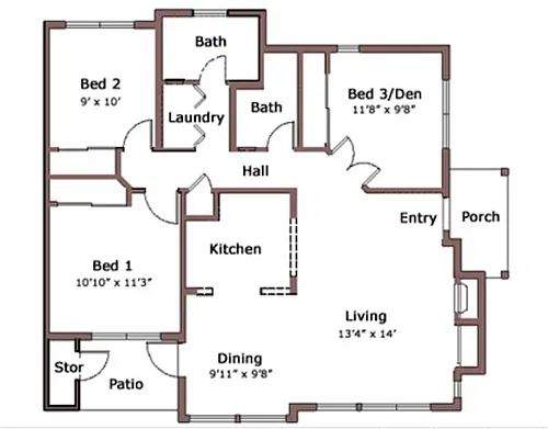 Floor plan Rambler