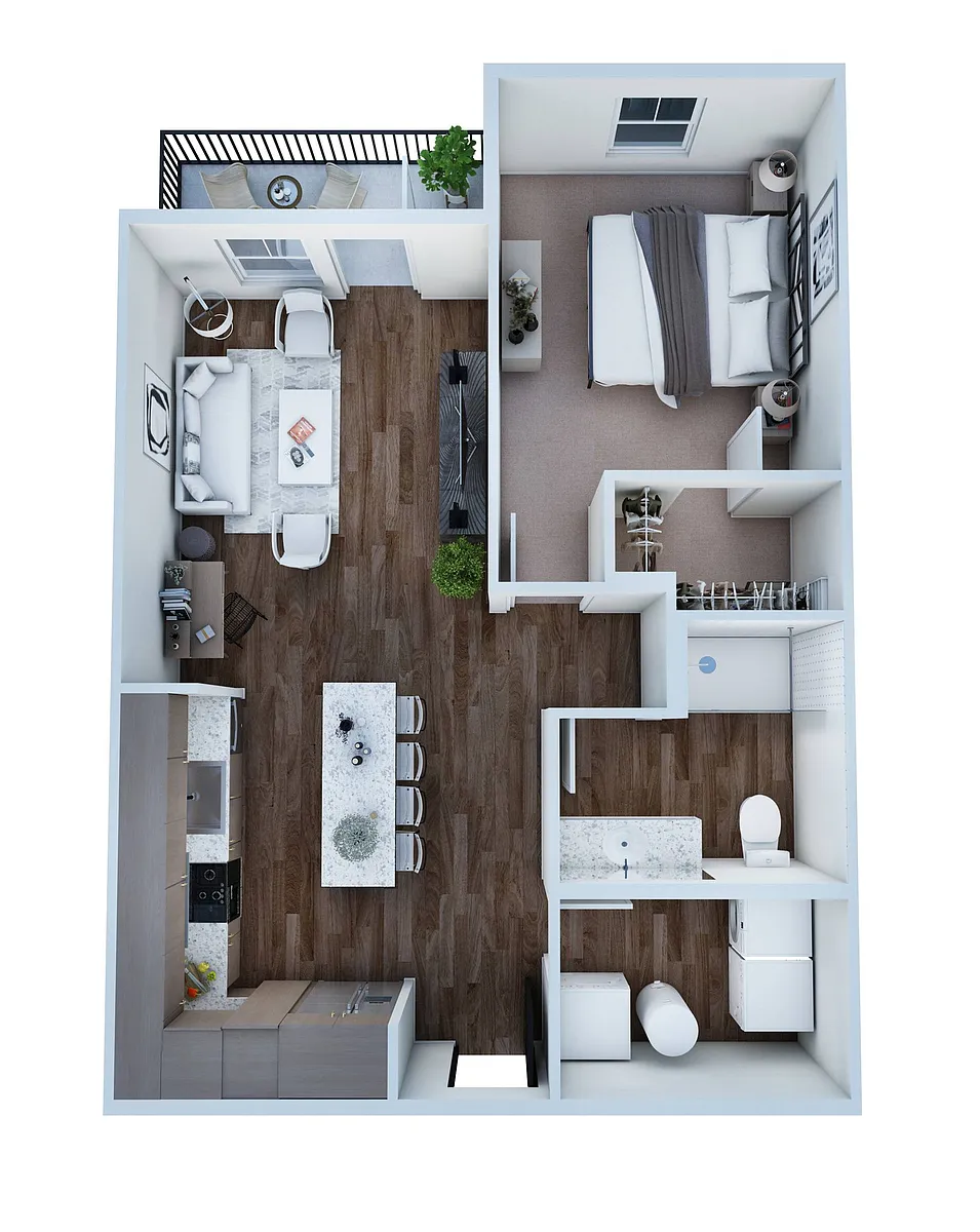 Floor plan A1 - Water Lily