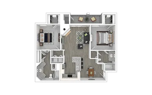 Floor plan 17-B1R