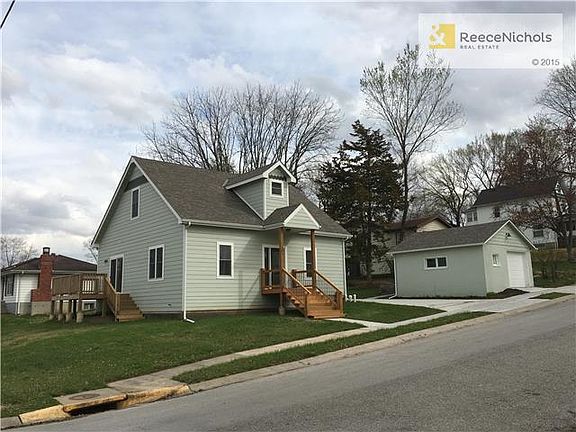 Corner lot includes 1 car garage.  Hardie board siding cement fiber siding for durability.