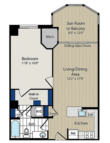 Floor plan Cameron