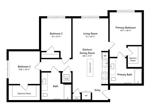Floor plan C1