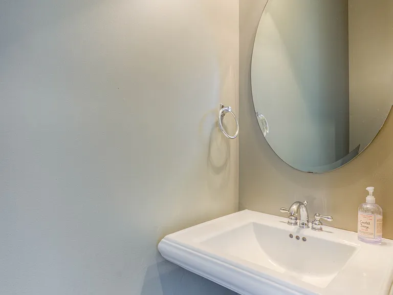 Half bathroom main floor.