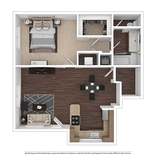 Floor plan Queen