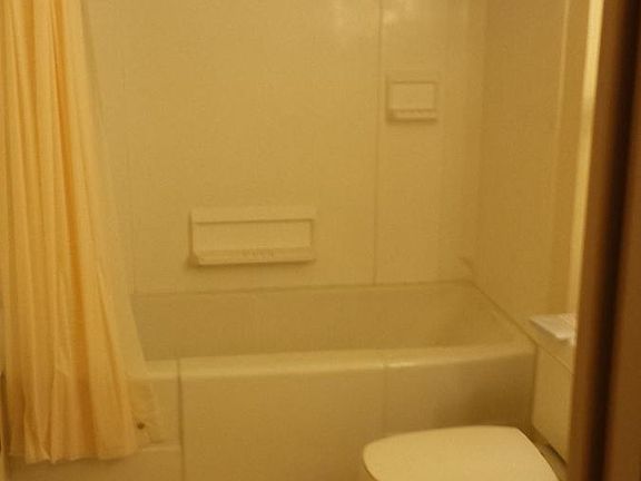 Bathroom with nice window.