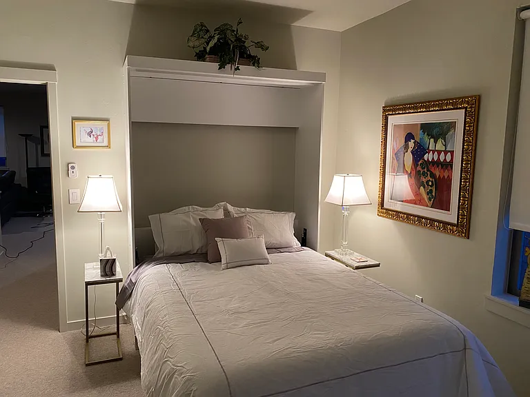 Murphy bed down in the 3rd bedroom upstairs