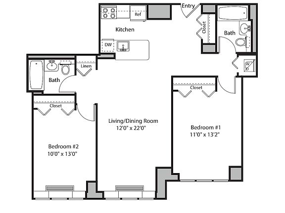 2nd image of 229 Chrystie St APT 1101