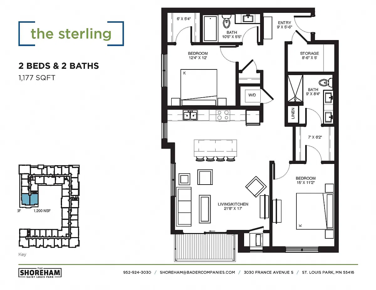 Floor plan The Sterling