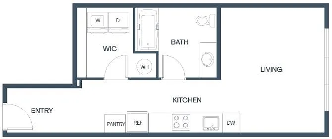 Floor plan Carter MFTE