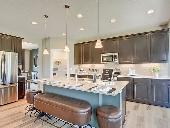 Open to entertaining space