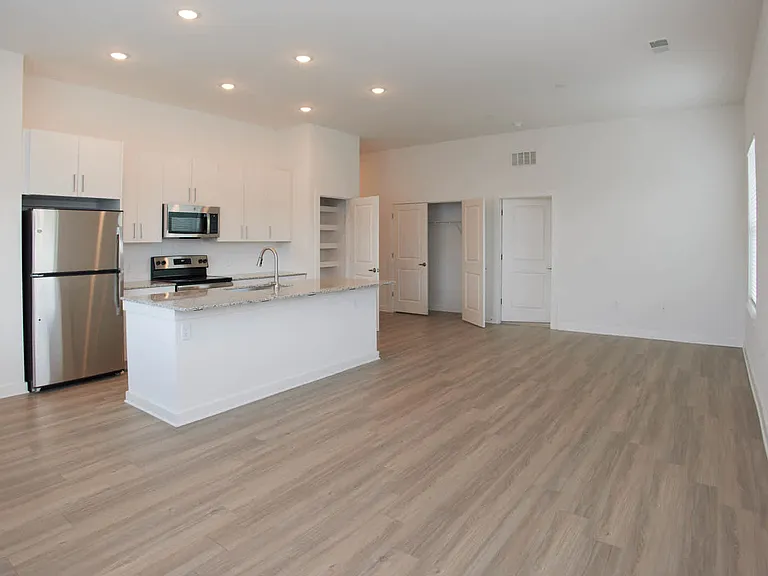Living Room with Hard Surface Flooring