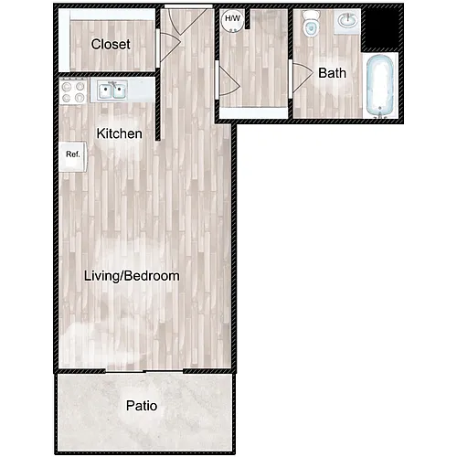 Floor plan The Liberty