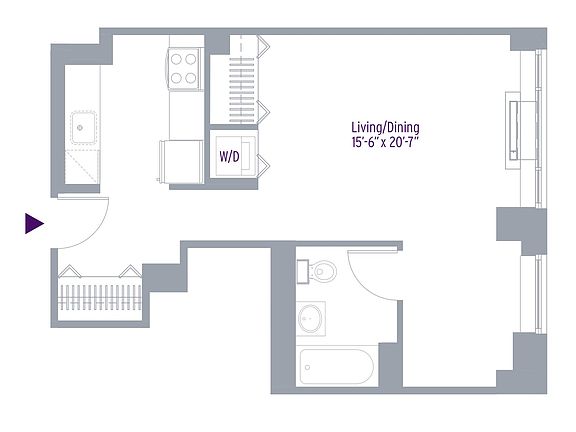 2nd image of 310 E 2nd St APT 7G