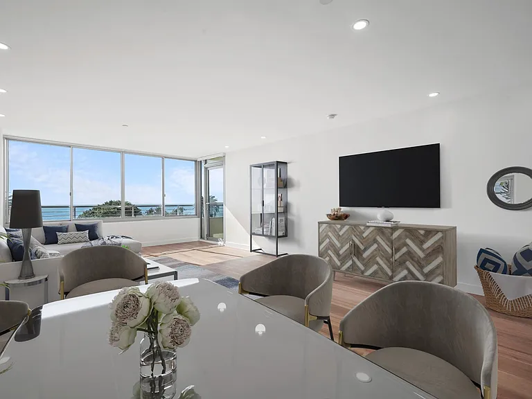 Living room Model Unit floor plan A - 1,809 SF