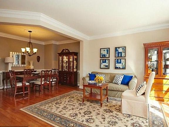 Living room and Dining room