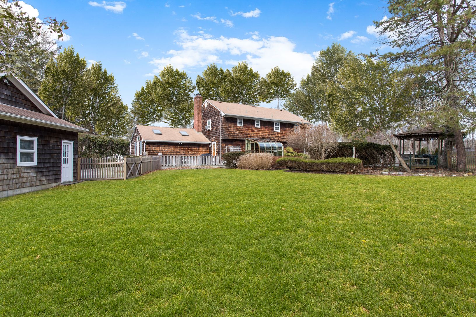  Spacious private yard with detached 2 Car garage
