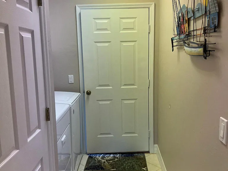 Garage entry