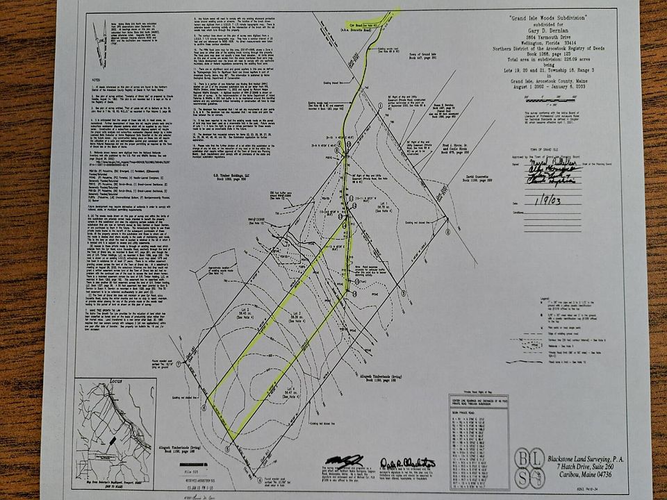 2nd image of Lot #3 Grand Isle Woods Subdivision Road