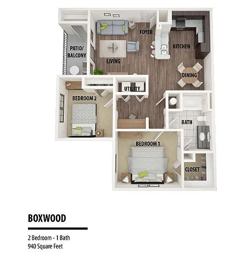 Floor plan B2