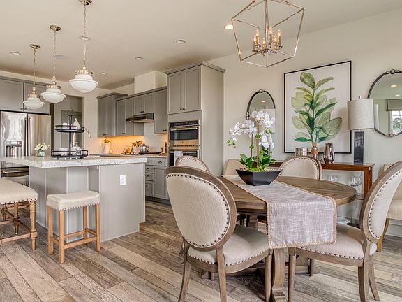Kitchen with dining area