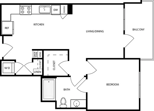 Floor plan A02